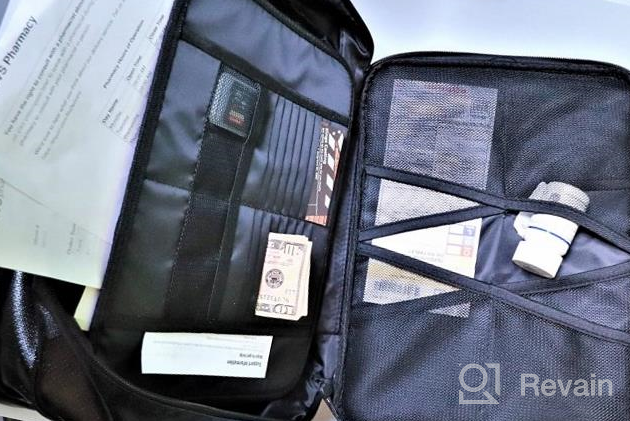 img 1 attached to Secure & Spacious: Tamfile Fireproof & Waterproof Document Organizer With Password Lock review by Brandon Hunter