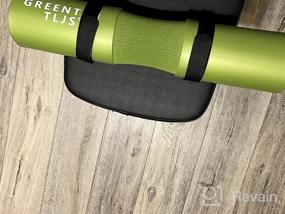 img 8 attached to Пенопластовая накладка на плечо и крепление для щиколотки для приседаний с гантелями в спортзале, упражнения для ягодиц и бедер - подушка для штанги на шею и фитнес-приставка Greententljs Fitness Cable Attachment.