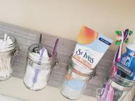 картинка 1 прикреплена к отзыву Farmhouse Rustic Gray Wall Mounted Mason Jar Toothbrush Holder And Organizer - Perfect Small Bathroom Storage Solution от Mat Thompson