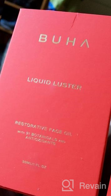 img 1 attached to Buha Liquid Luster Restorative Facial Oil - Ultra-Nourishing 21 Botanical & Antioxidant Face Skin Care, Hydrating For Dry Skin, Non-Toxic & Cruelty-Free, 30 ML review by Matt Louis