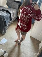 img 1 attached to Upgrade Your Christmas Look With Jumppmile'S Women'S Oversized Turtleneck Sweater Dress With Pockets review by Wensheng Dunbar