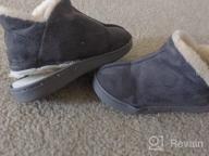 img 1 attached to 👦 ChayChax Kids Slipper Boots: Anti-Slip Boys' Shoes for Extra Safety and Comfort! review by Joel Gumbiner