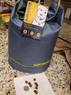 img 1 attached to Travel With Ease: RUFFWEAR Kibble Kaddie - 42 Cup Dog Food Storage System In Slate Blue review by Ashley Watkins