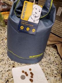 img 5 attached to Travel With Ease: RUFFWEAR Kibble Kaddie - 42 Cup Dog Food Storage System In Slate Blue