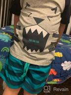 img 1 attached to 👕 IjnUhb Toddler Clothes Cartoon T Shirt: Stylish Boys' Clothing Selection review by Frank Ridl