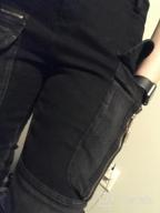 img 1 attached to Punk-Inspired Patchwork Harem Pants With Personalized Zipper Pockets - Minibee review by Evan Austin
