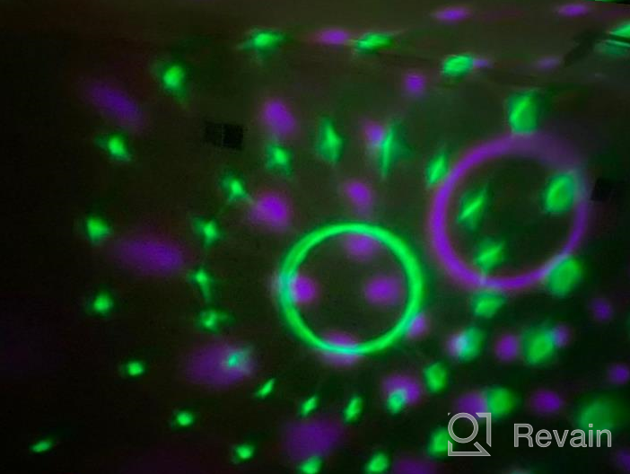 img 1 attached to Remote Controlled Lukasa Sound-Activated Disco Party Lights With 7 RGB Modes For Atmosphere, Strobe Light Effects, Ideal For Home Dance Room, DJ, Bar, Karaoke Nightclub, Xmas, Wedding, And Pub Shows review by Govindarajan Diepenbrock