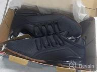 img 1 attached to Men's PUMA AXELION Sneaker: Castlerock Galaxy Black - Shoes & Fashion Sneakers review by John Campos