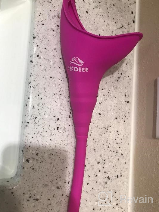 img 1 attached to JefDiee Female Urination Device: Stand And Pee With This Reusable Silicone Urinal - Ideal For Camping, Hiking And Outdoor Activities! review by Damian Grotting