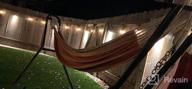 img 1 attached to Zupapa Hammock With Stand 2 Person, Upgraded Steel Hammock Frame And Polycotton Hammock, 550LBS Capacity For Indoor Outdoor Use (Coffee Gray Ripples) review by Dave Willis