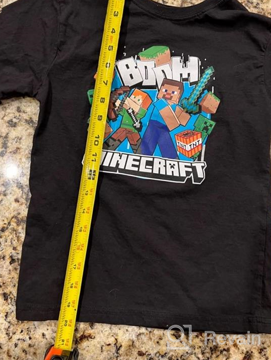 img 1 attached to Get the Minecraft Boys Creeper & Characters Short Sleeve T-Shirt Set in 3 Colors - 3 Pack review by Derrick Kadam