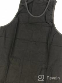 img 5 attached to Sleeveless Workout Bodybuilding Stringers by SZKANI