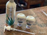 img 1 attached to Dove Concentrate Refills (X2) And 100 Percent Recycled Reusable Bottle For Instantly Soft Skin Daily Moisture Starter Kit For Lasting Nourishment Body Care 4 Fl Oz (Makes 16 Fl Oz) review by Laurie Nelson