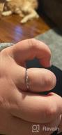 картинка 1 прикреплена к отзыву Кольцо из стерлингового серебра BORUO "Узел любви" - высокий блеск, удобное кольцо, обруч обещания/дружбы (размеры с 4 по 12) от Shawn Welker