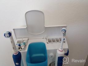 img 7 attached to 🦷 White/Blue/Cyan Oral-B OxyJet PRO 2000 Toothbrush Cleaning System