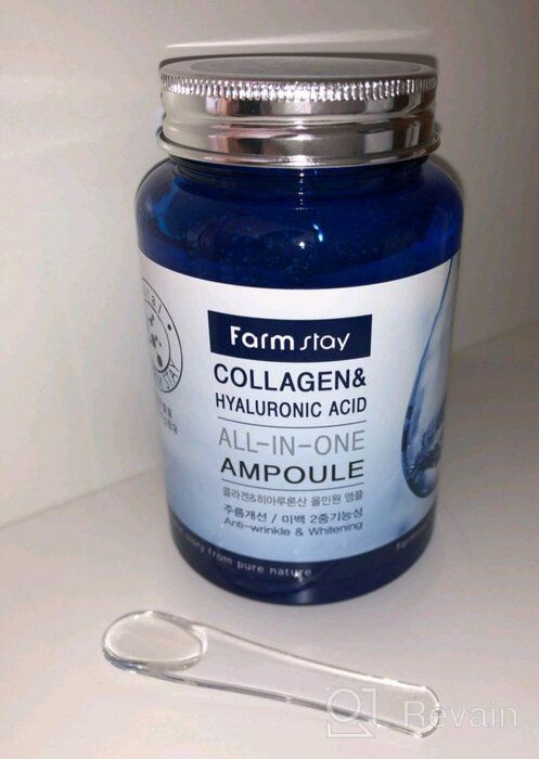 img 3 attached to Farmstay Collagen & Hyaluronic Acid All-In-One Ampoule 250ml review by Anastazja Adziarejka ᠌