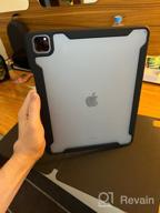 img 1 attached to Baseus Safattach Y-type Magnetic Stand Case for iPad Pro 12.9" (2018/2020/2021), White review by Bong Cha ᠌