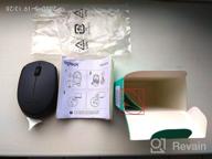 img 1 attached to Logitech M170 Wireless Mouse: 🖱️ Optical Tracking, 12-Month Battery, for PC/Mac/Laptop, Black review by Amit Rajput ᠌