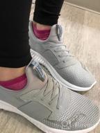 картинка 1 прикреплена к отзыву Saucony Womens Lavender Stretch Running Shoes: Enhanced Comfort for Active Women от Trey Crosland