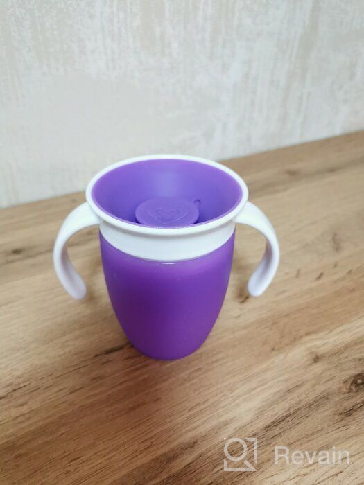 img 1 attached to 🍼 Munchkin Drinker 12094 - Portable 207ml Purple Drinking Cup review by Dagmara Szulc ᠌