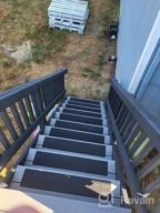 img 1 attached to Ensure Safe Steps With Outdoor Non-Slip Stair Treads - 10 Pack Of 6"X40" Black Anti-Slip Strips review by Jessie Vrbensky