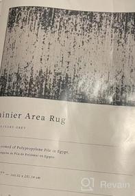 img 7 attached to Loloi II Rainier Collection RAI-07 Dove Grey Indoor Outdoor 7'10"X10'10" Area Rug