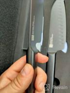 img 2 attached to 🔪 Huo Hou Black Heat Set with 2 High-Quality Knives: Perfect for Culinary Enthusiasts review by Adam uciuk ᠌