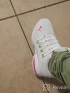 img 1 attached to PUMA Axelion Womens Sneaker White Pink Men's Shoes in Athletic review by Michael Luna