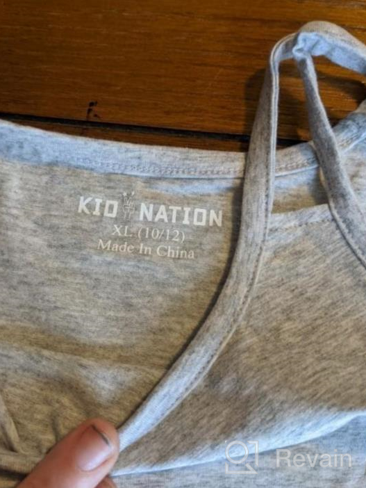 img 1 attached to 🍍 Sleeveless Crewneck Pineapple Girls' Clothing - Kid Nation Collection review by Christopher Cortez