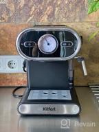 img 1 attached to Rozhkovy coffee maker Kitfort KT-702, black review by Adam Nikodem ᠌