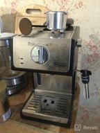 img 1 attached to 🏭 De'Longhi ECP3420 Bar Pump Espresso & Cappuccino Machine, 15-inch, Black review by Siu ᠌