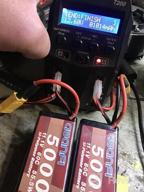img 1 attached to AWANFI 3S Lipo Battery 60C 5000MAh 11.1V Lipo Battery With Deans T Connector Hard Case For Car Truck Boat Vehicles (2 Pack) review by Luis Adu