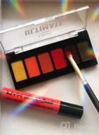 img 1 attached to NYX Professional Makeup Ultimate Shadow Palette Edit Duo Pressed Pigment Eyeshadow Kit With Bonus Eyeshadow Blending Brush (3-Piece Set) review by Agata Zimka Semeniuk ᠌