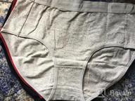 img 1 attached to OLIKEME Women'S Mid Waist Cotton Underwear Soft Hipster Briefs Full Size,Multi M review by Samantha Davis