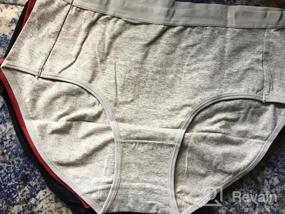 img 7 attached to OLIKEME Women'S Mid Waist Cotton Underwear Soft Hipster Briefs Full Size,Multi M