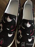 img 1 attached to Adorable Slip-On Shoes For Girls: PattyCandy'S Kids Canvas Shoes With Animals & Nature Design In Sizes US 8C-7Y review by Lisa Fernandez