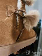 img 1 attached to 🐑 DREAM PAIRS Boys' Sheepskin Winter Shoes in Black review by Matthew Rodenbaugh