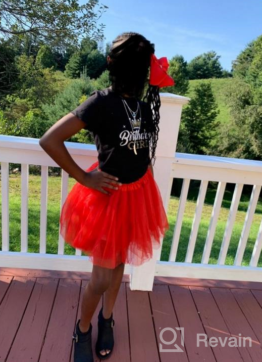 img 1 attached to 👸 Adorable Birthday Girl Shirt: Perfect Party Outfit with Princess Crown - Girls Fitted T-Shirt review by Angel Yergeau