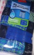 img 1 attached to 🩲 Hanes Boys' Tartan Medium Colors Boxer Underwear: Comfortable and Trendy Clothing for Kids review by Alex Tilden