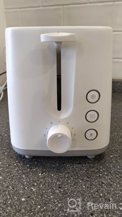 img 2 attached to 🍞 White Xiaomi Pinlo Toaster Mini Toaster PL-T075W1H review by Aneta Szczerba (Szcz ᠌