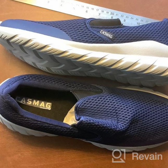 img 1 attached to Top-Notch CASMAG Loafers: The Ultimate Men's Shoes for Classic Walking and Driving review by Ryan Huhn