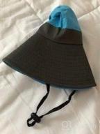 img 1 attached to Women'S Wide Brim Sun Hat With Mesh Boonie For Beach, Fishing And UV Protection review by Matt Mosley