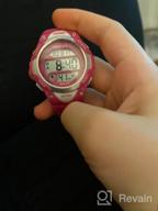 img 1 attached to Waterproof Digital Sports Watch for Kids with LED Alarm and Stopwatch - Perfect for Outdoor Activities review by Sarah Jones