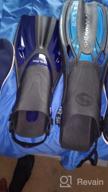 img 1 attached to Explore The Sea With Tilos Getaway Snorkeling Fins And Mesh Bag - Extra Wide Foot Pocket For Comfortable Fit review by Corey Michaels