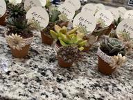 img 1 attached to 48 Pcs 2In Tiny Terracotta Pots W/ Drainage Holes - Perfect For Succulents, Crafts & Wedding Favors! review by Josh Thompson