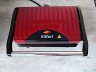 img 2 attached to Sandwich maker Kitfort KT-1609 Panini Maker, red review by Celina Daniel ᠌