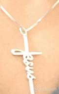 картинка 1 прикреплена к отзыву Ожерелье Святого Креста: подвеска Бесконечного Сердца из 925 стерлингового серебра для женщин - идеальный христианский подарок от Lance Alvarez