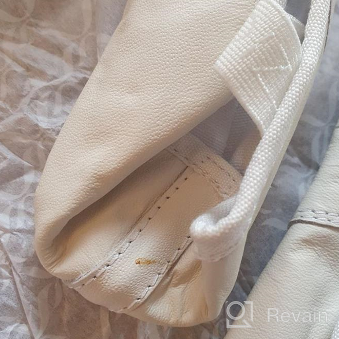 img 1 attached to Adorable Capezio Daisy Ballet Shoes for Toddler & Little Girls: Comfortable Athletic Footwear review by Seth Wood