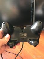 img 2 attached to 🎮 Logitech F310 Wired Gamepad Controller with Console-Like Layout and 4-Way Switch D-Pad for PC - Blue review by Michael Baek ᠌