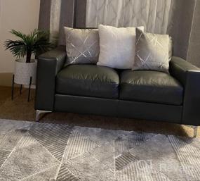 img 6 attached to Добавьте стиля своему дивану с роскошными наволочками для поясницы 12X20 - набор из 2 предметов